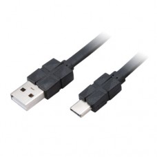 Akasa PROSLIM USB 2.0 Type-C to Type-A Charging & Sync Cable, 30cm
